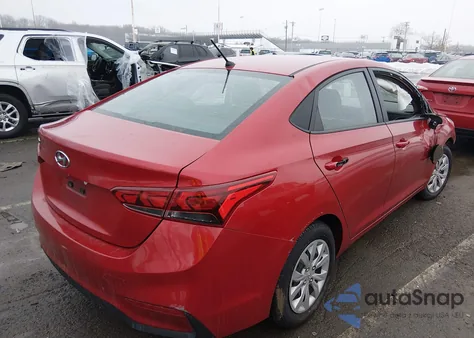 2020 Hyundai Accent Se z USA, uszkodzony, nr VIN 3KPC24A6XLE109174